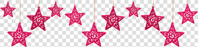  stars  pink  star  hanging  daddybrad80  daddybrad   Baseballs Good Ol Christmas  HD Png DownloadTransparent PNG