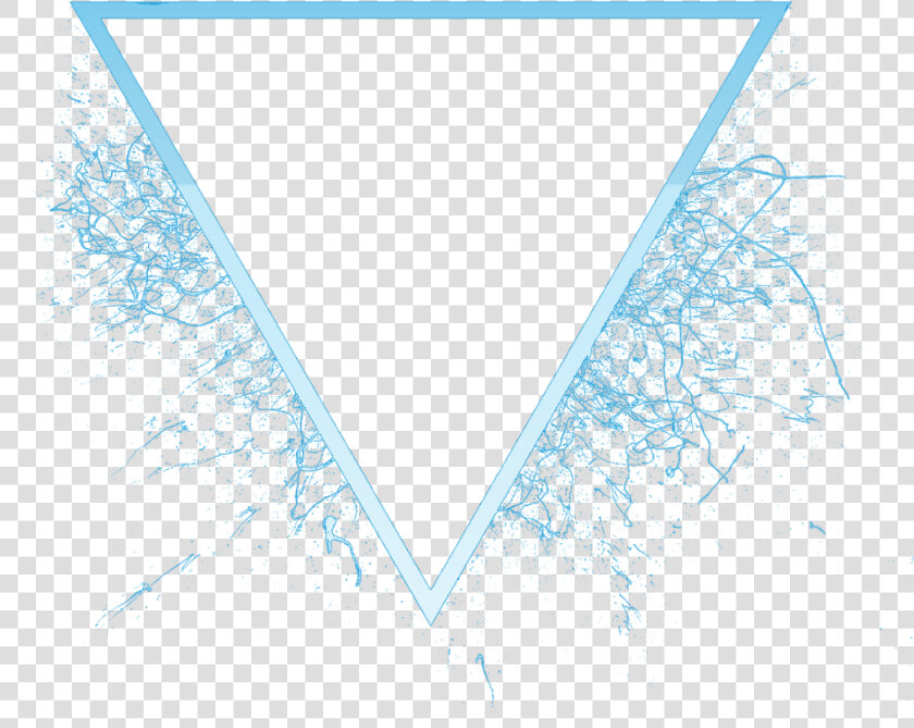  splash  neon  glow  effect  neoneffect  border  triangleart   Motif  HD Png DownloadTransparent PNG