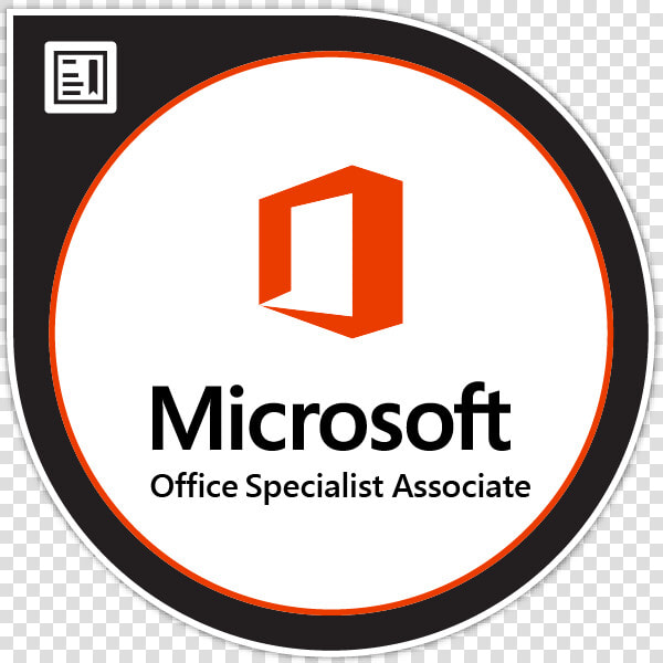 Microsoft Office Specialist Master  HD Png DownloadTransparent PNG