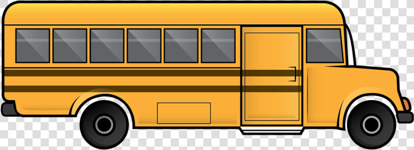 School Bus Vector Clipart   Clip Art Bus  HD Png DownloadTransparent PNG