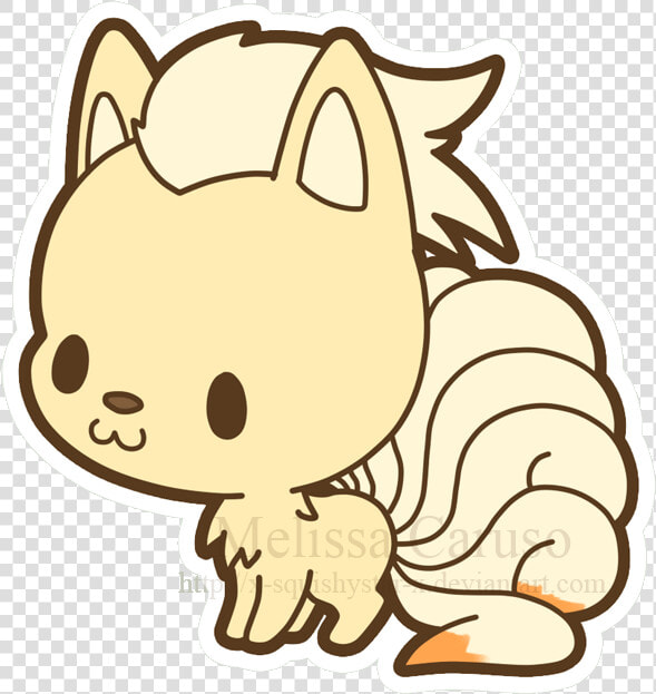  pokemon  Pokemones Chibi  gif    Pokemon Vulpix Squishy  HD Png DownloadTransparent PNG