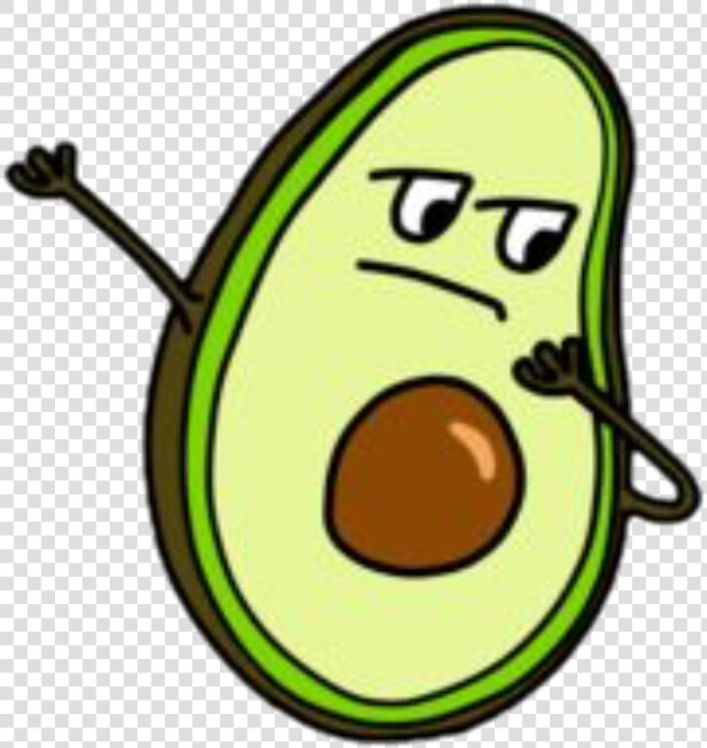 Cute Clipart Avocado  Cute Avocado Transparent Free  HD Png DownloadTransparent PNG