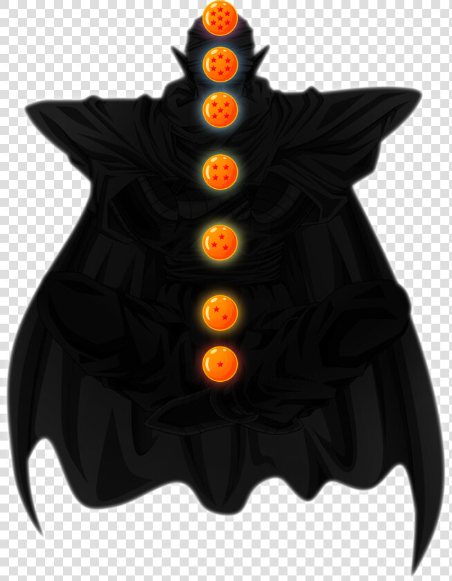 Piccolo Meditation Artwork With The 7 Dragonballs As  HD Png DownloadTransparent PNG
