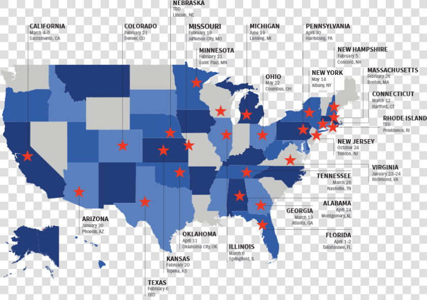 Advmap 7   23   19   Many States Have Weed Legalized  HD Png DownloadTransparent PNG