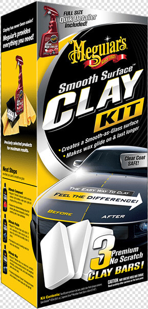 Meguiars Smooth Surface Clay Kit   Meguiars Clay Kit  HD Png DownloadTransparent PNG