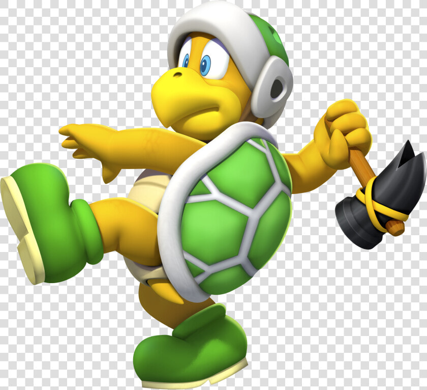 Mario Hammer Bro  HD Png DownloadTransparent PNG