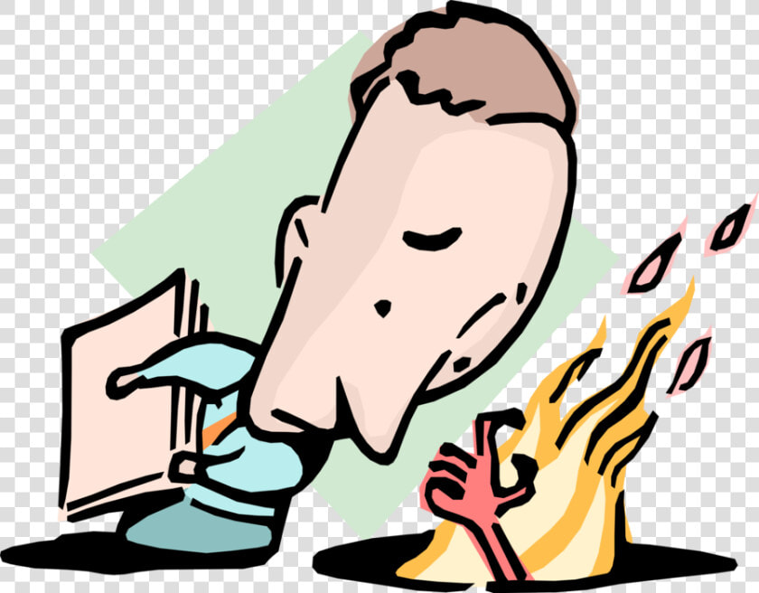 Vector Illustration Of Businessman There S No Hope    Palavra Viva E Eficaz  HD Png DownloadTransparent PNG