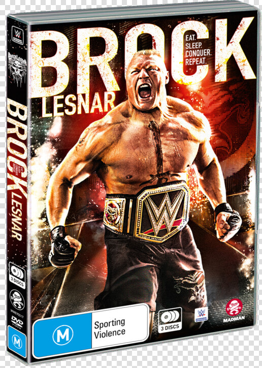Brock Lesnar Eat Sleep Conquer Repeat Dvd   Png Download   Wwe Brock Lesnar Eat Sleep Conquer Repeat  Transparent PngTransparent PNG