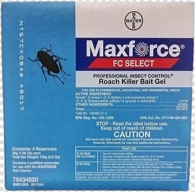 Maxforce Roach Killer Bait Gel  HD Png DownloadTransparent PNG