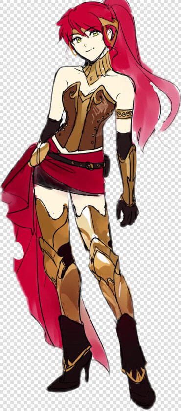  rwby  pyrrha  rwbyedit   Armor Pyrrha Nikos  HD Png DownloadTransparent PNG