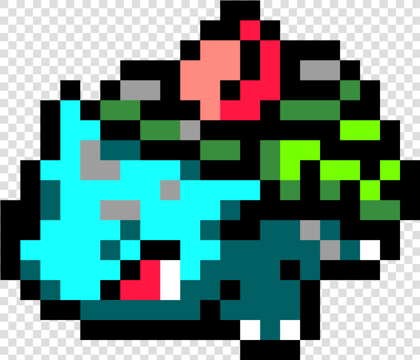 Pixel Art Ivysaur  HD Png DownloadTransparent PNG