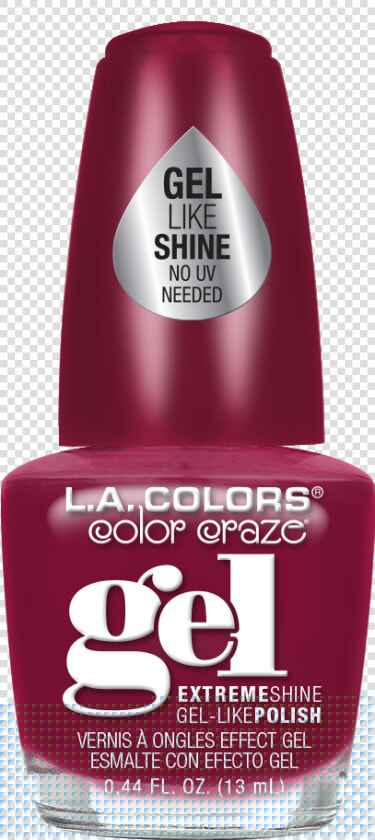 La Colors Gel Shine Nail Polish  Vampy    Nail Polish  HD Png DownloadTransparent PNG