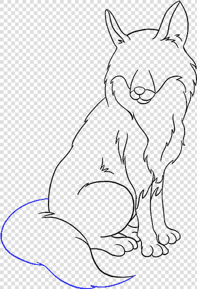 Easy To Draw Arctic Fox Face Baby Foxy Drawing Online   Drawing  HD Png DownloadTransparent PNG