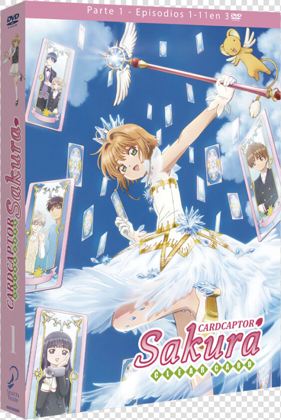 Part 1 Card Captor Sakura Clear Card Dvd   Cardcaptor Sakura Clear Card French Dvd  HD Png DownloadTransparent PNG