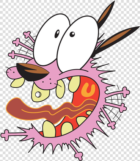 Courage The Cowardly Dog   Courage The Cowardly Dog Scared Png  Transparent PngTransparent PNG