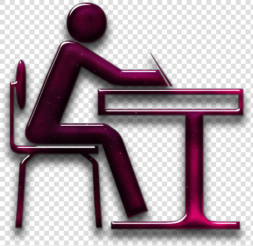Student Sitting At Desk Icon   Online Quran Teaching Png File  Transparent PngTransparent PNG