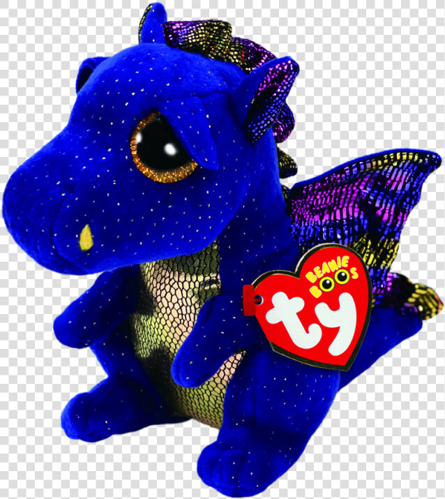 Saffire The Blue Dragon   Dragon Beanie Boo  HD Png DownloadTransparent PNG