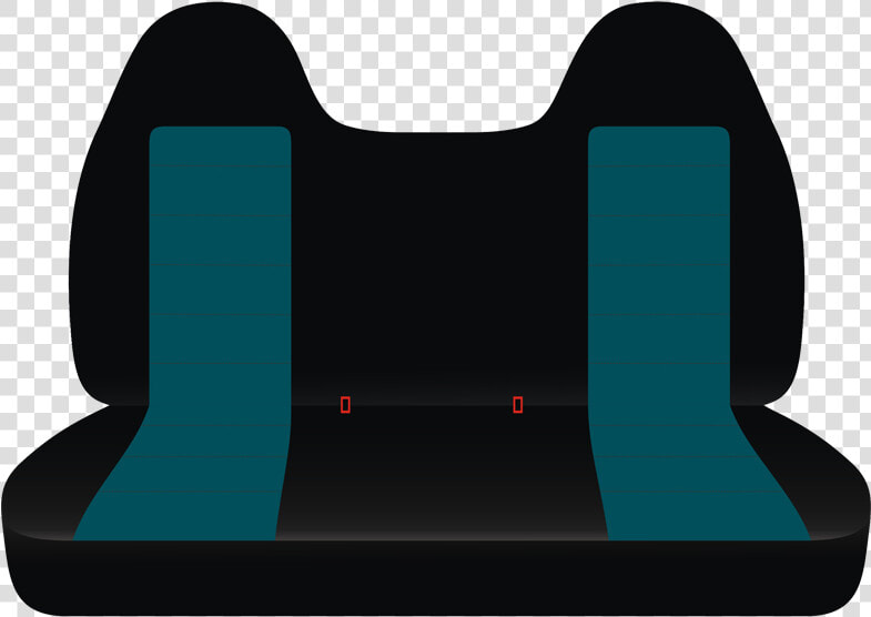 Co 26 34 Black  amp  Teal Cotton  Ford F 150 Bench Molded  HD Png DownloadTransparent PNG