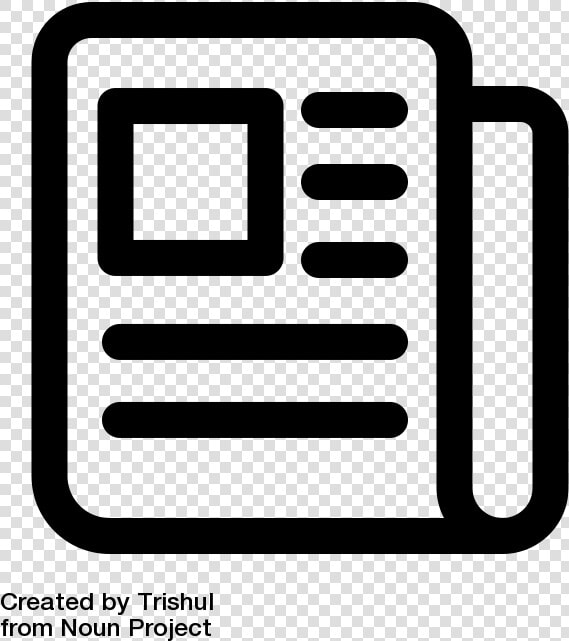 Newspaper   Newspaper Icon Vector Png  Transparent PngTransparent PNG