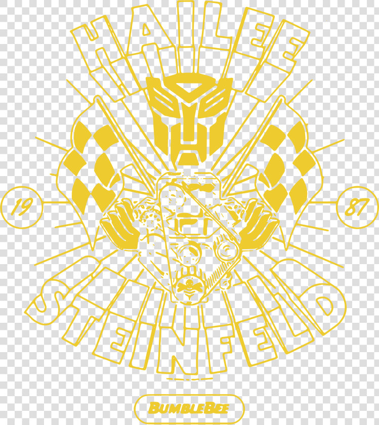 Hailee Steinfeld Bumblebee Transformers New Small Promo   Emblem  HD Png DownloadTransparent PNG