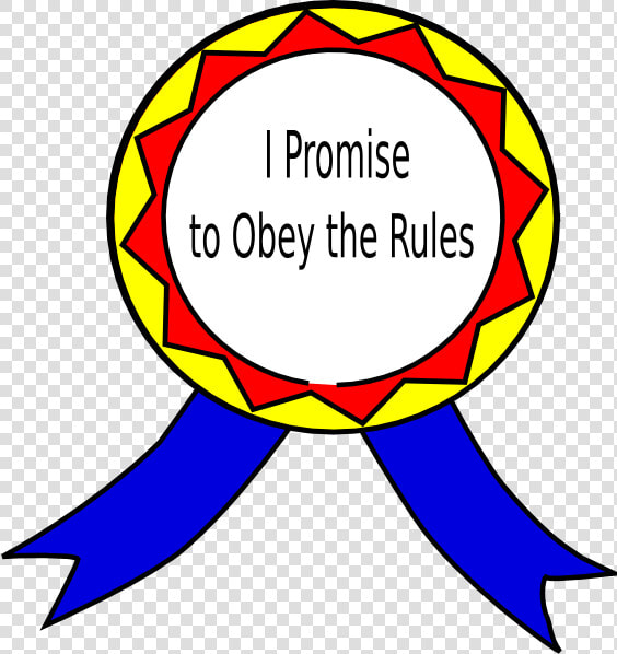 Transparent Ambassador Clipart   Promise To Obey The Rules  HD Png DownloadTransparent PNG