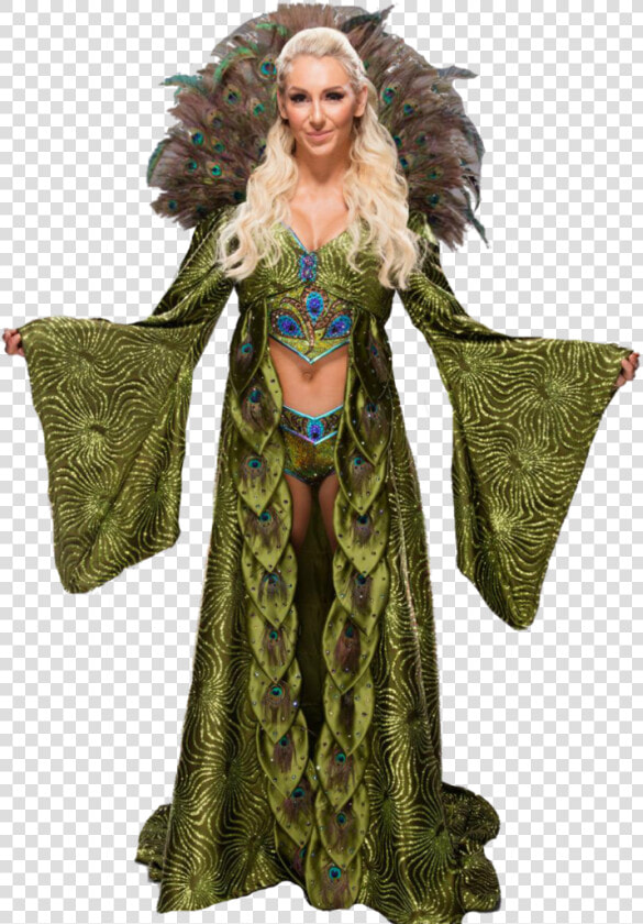 Pack New Renders Green Charlotte   Charlotte Flair Wrestlemania 33  HD Png DownloadTransparent PNG