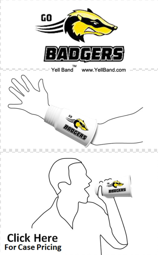 Badgers Black Gold Swoosh   White  HD Png DownloadTransparent PNG