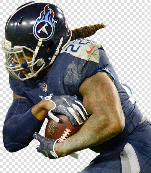 Derrick Henry 99 Yard Touchdown Run   Derrick Henry Ponytail Titans  HD Png DownloadTransparent PNG
