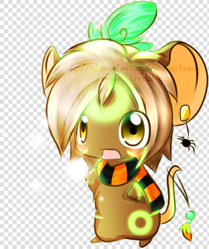 Commission Chibi Ninetail Fox By Nifaranfierying D4jj313   Cartoon  HD Png DownloadTransparent PNG