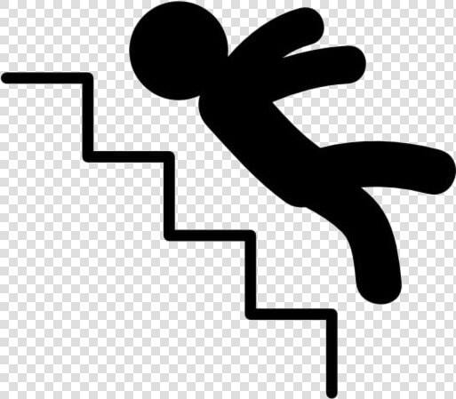 Man Falling Down Stairs Png Free Download   Falling Down The Stairs Cartoon  Transparent PngTransparent PNG