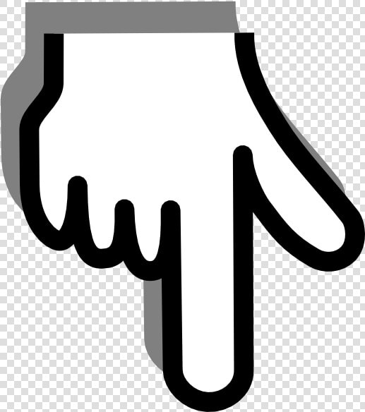 Down Arrow   White Arrow Pointing Down  HD Png DownloadTransparent PNG