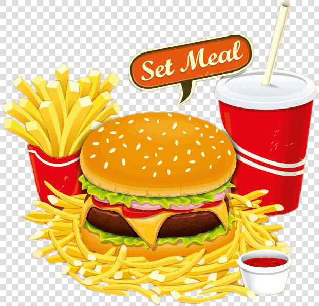Hamburger Fast Food Junk Food Breakfast Clip Art   Transparent Background Fast Food Clipart  HD Png DownloadTransparent PNG