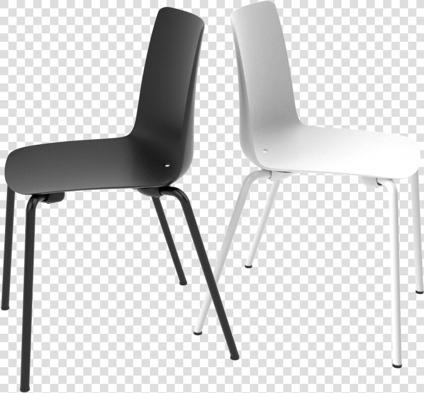 Vesper Sort Hvid   Chair  HD Png DownloadTransparent PNG