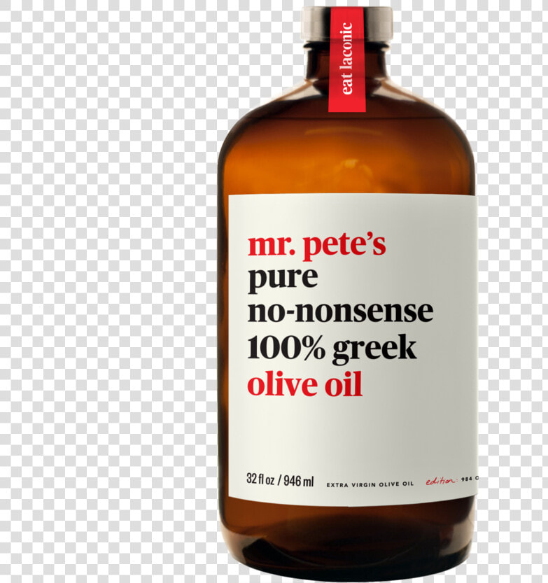 Petes Olive Oil Bottle Front   Png Download  Transparent PngTransparent PNG
