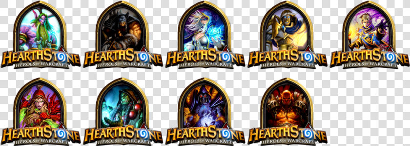Download Hearthstone Transparent Png   Hearthstone Heroes Icons  Png DownloadTransparent PNG