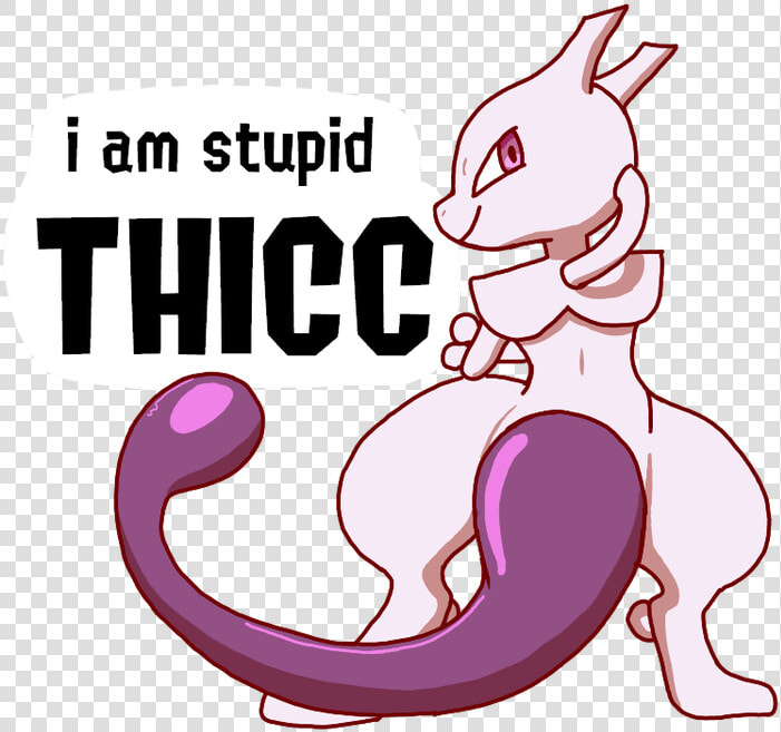 Transparent Mewtwo   Mewtwo Thicc Meme  HD Png DownloadTransparent PNG