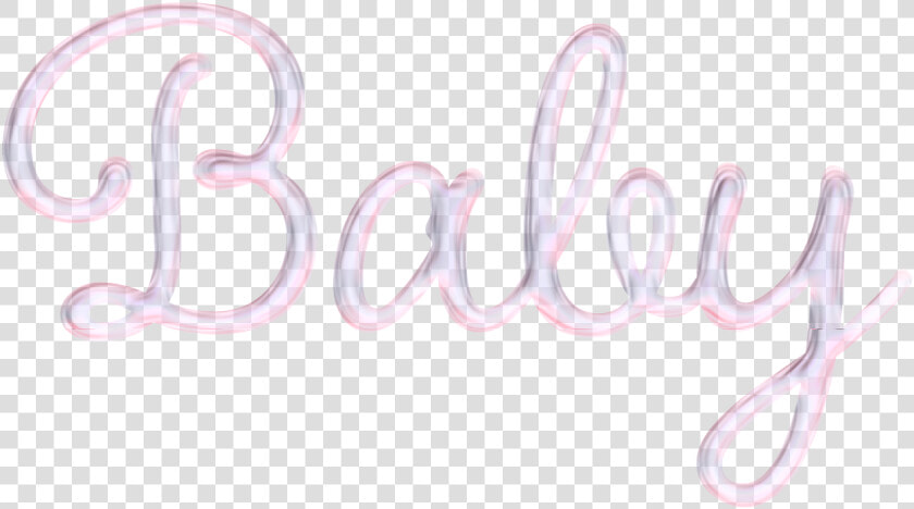Word Art  Baby  Glass  Transparent  Word  Illuminated  HD Png DownloadTransparent PNG