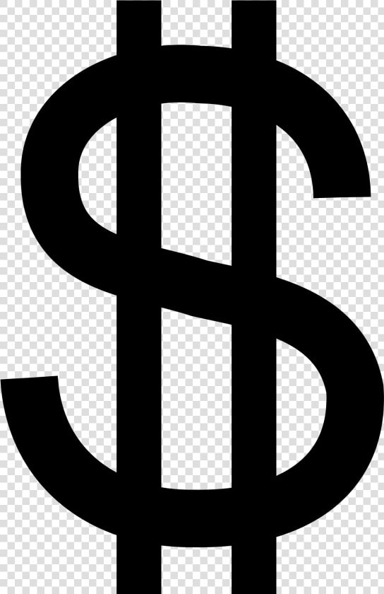 Clip Art File Double Barred Svg   Dollar Sign  HD Png DownloadTransparent PNG