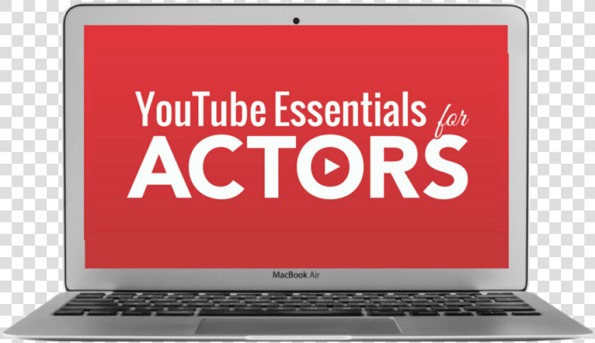 Youtube For Actors   Netbook  HD Png DownloadTransparent PNG