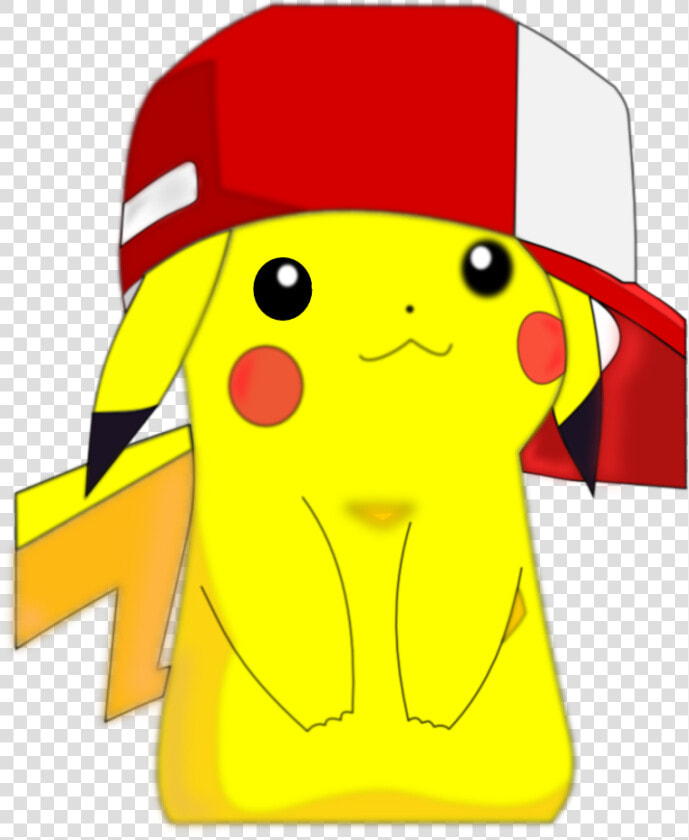 Pikachu In Ash   Ash Ketchum Hat On Pikachu  HD Png DownloadTransparent PNG