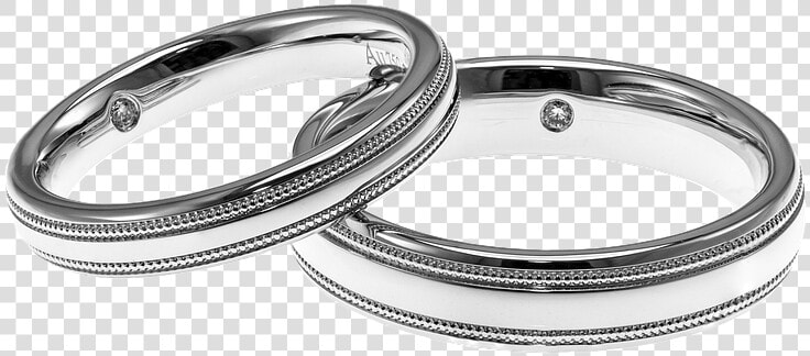 Anillos De Boda  Anillos De Oro Blanco  De La Boda   White Gold Wedding Rings Png  Transparent PngTransparent PNG