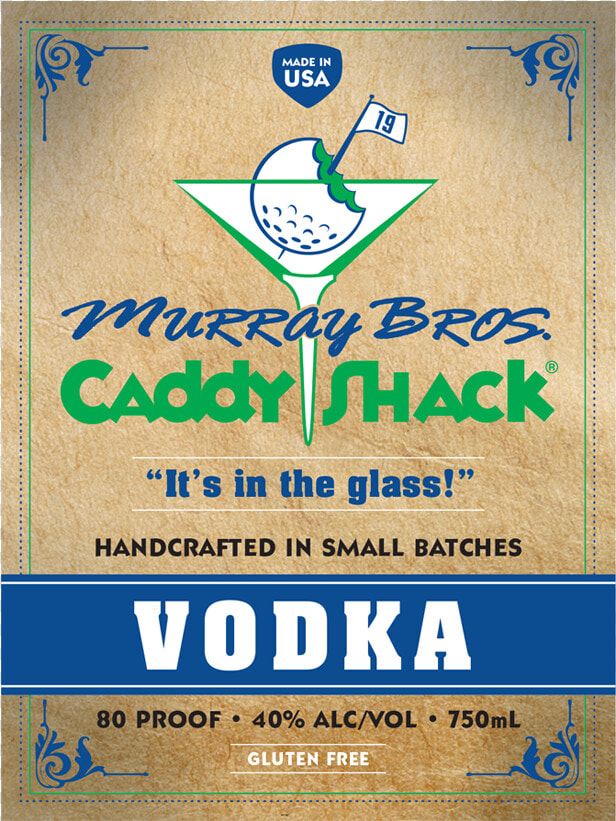 Murray Bros Caddyshack Vodka   Caddyshack Vodka  HD Png DownloadTransparent PNG