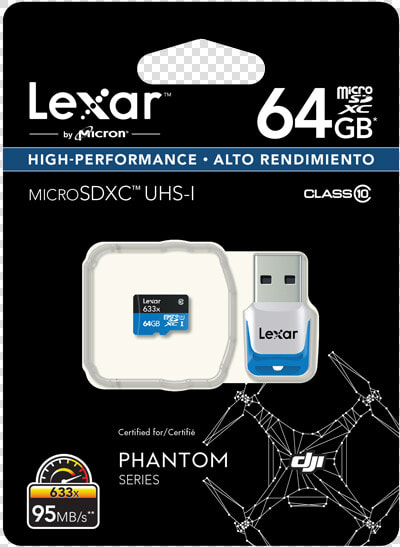Lexar 128gb 633x Microsdxc Uhs 1  HD Png DownloadTransparent PNG