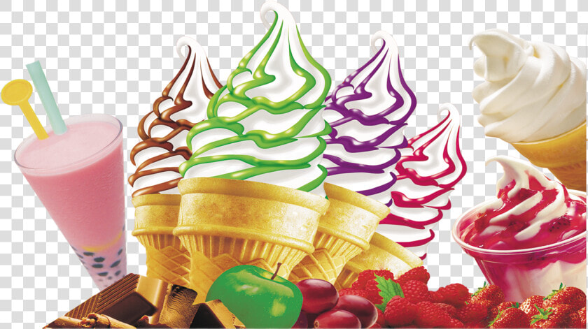 Ice Cream Cone Sundae Frozen Yogurt   Ice Cream Background Png  Transparent PngTransparent PNG