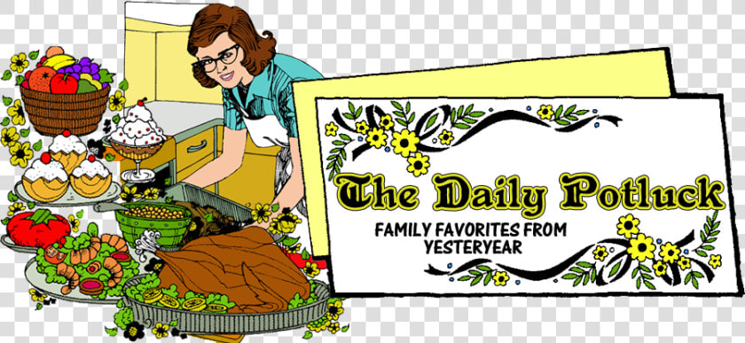 The Daily Potluck   Cartoon  HD Png DownloadTransparent PNG