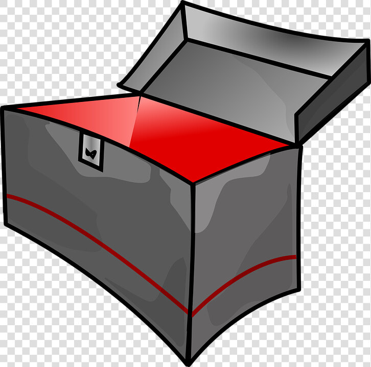 Box  Empty  Toolbox  Metal  Treasure Box   Empty Toolbox Clipart  HD Png DownloadTransparent PNG