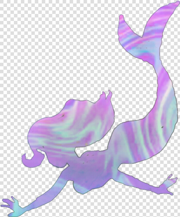  mermaid  siren surrealism  trippy  psy  kawaii  pastelgoth   Transparent Pastel Mermaid  HD Png DownloadTransparent PNG