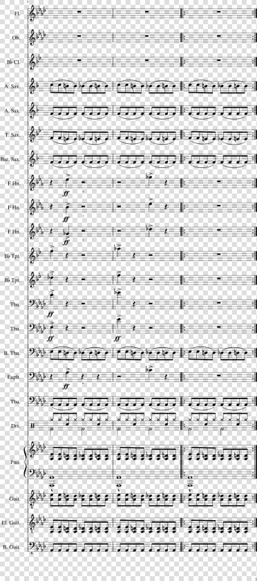 The 1966 Batman Theme Sheet Music Composed By Neal  HD Png DownloadTransparent PNG