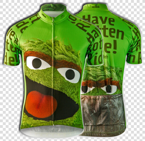 Oscar The Grouch Cycling Jersey   Have A Rotten Ride  HD Png DownloadTransparent PNG