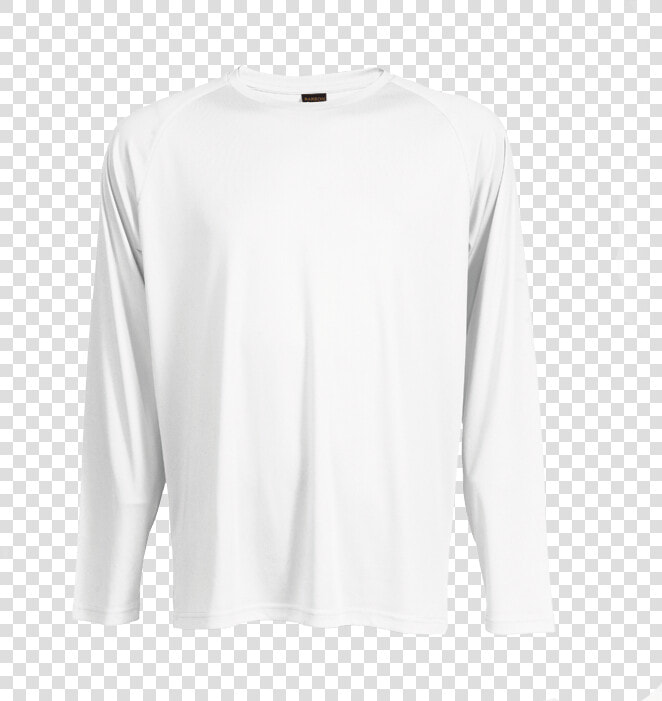 Free Tshirt Template White Long Sleeve   White Tee Template Long Sleeve  HD Png DownloadTransparent PNG